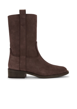 Aquazzura Cavaliere 35 Boot in Espresso - Brown. Size 36 (also in 36.5, 37, 37.5, 38, 38.5, 39, 39.5, 40, 41).