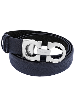 Salvatore Ferragamo Ladies Reversible And Adjustable Gancini Belt