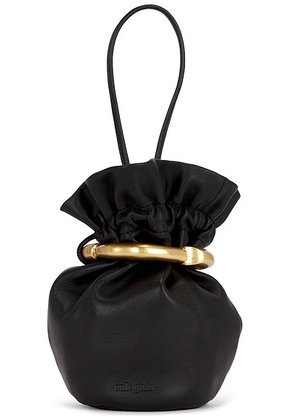Cult Gaia Asa Wristlet in Black - Black. Size all.