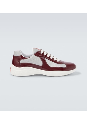 Prada America's Cup patent leather sneakers