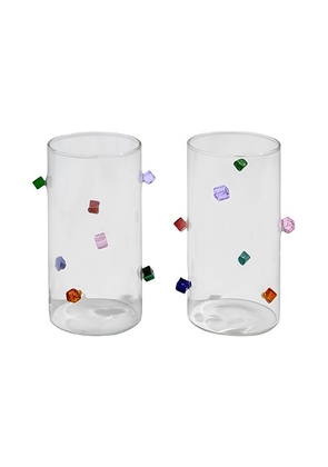 Fazeek Jewel Highballs Set Of 2 in N/A - Neutral. Size all.