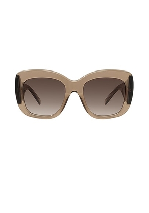 Givenchy Bold Sunglasses in Shiny Light Brown & Gradient Brown - Brown. Size all.