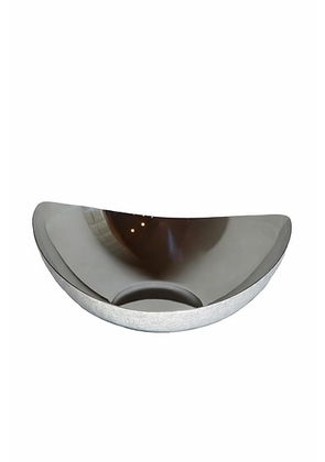 HueGah Home Dasha Bowl in N/A - Metallic Silver. Size all.