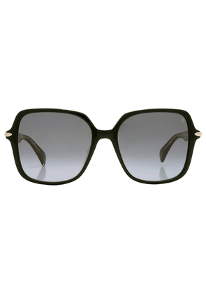 Rag and Bone Grey Gradient Butterfly Ladies Sunglasses RNB1048/G/S 0807/9O 55