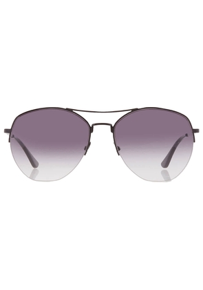Calvin Klein Grey Gradient Pilot Ladies Sunglasses CK20121S 001 57