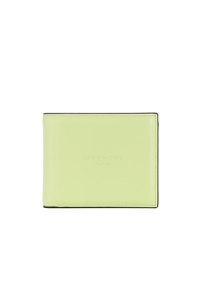 Givenchy Antigona Stamped Padded Billfold 8cc Wallet in Pale Green - Green. Size all.