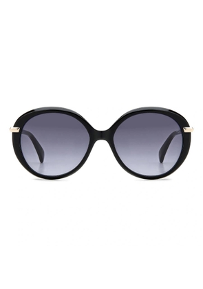 Rag & Bone Grey Round Ladies Sunglasses RNB1075/S 0807/9O 56