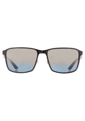 Ray Ban Polarized Blue Gold Chromance Square Unisex Sunglasses RB3721CH 187/J0 59