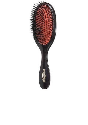 Mason Pearson Handy Bristle & Nylon Hairbrush in Dark Ruby - Red. Size all.