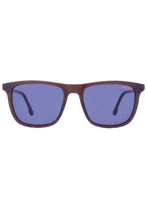 Carrera Blue Rectangular Mens Sunglasses CARRERA 261/S 009Q/KU 53