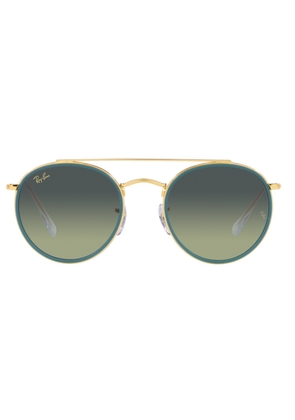 Ray Ban Green Vintage Round Unisex Sunglasses RB3647N 9235BH 51