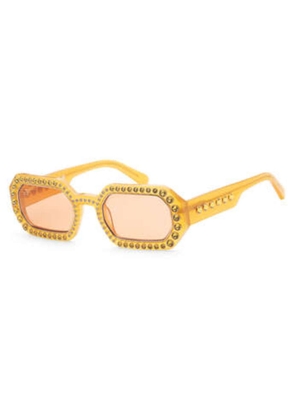 Swarovski Ladies Orange Rectangular Sunglasses 5636332