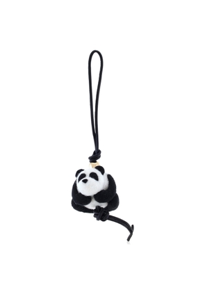 Loewe Panda Charm In Felt And Calfskin