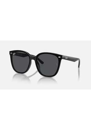 Ray Ban Dark Grey Square Unisex Sunglasses RB4423D 601/87 66