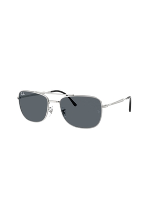 Ray Ban Blue Navigator Unisex Sunglasses RB3755 003/R5 59