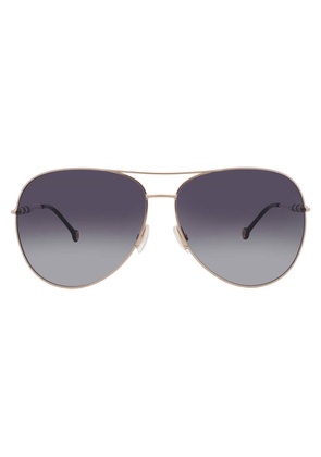 Carolina Herrera Grey Shaded Pilot Ladies Sunglasses CH 0034/S 0J5G/9O 64
