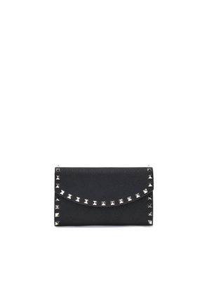 Valentino Garavani Wallet W/strap - Rockstud - Vitello Stam