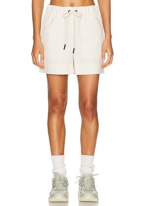 Moncler Grenoble Shorts in Cream - Cream. Size M (also in S, XS).