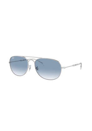 Ray Ban BAIN BRIDGE Blue Gradient Pilot Unisex Sunglasses RB3735 003/3F 60