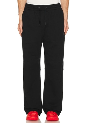 Li-Ning Way Of Wade Sweatpants in Black - Black. Size L (also in XL/1X, XXL/2X, XXXL/3X).