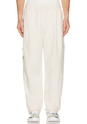 Li-Ning Way Of Wade Sweatpants in Light Grey - Light Grey. Size L (also in M, XL/1X, XXL/2X, XXXL/3X).