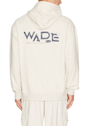 Li-Ning Way Of Wade Hoodie in Light Grey - Light Grey. Size XXL/2X (also in XXXL/3X).