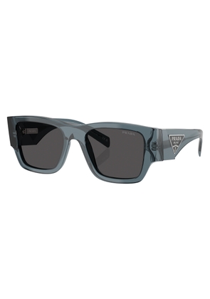 Prada Dark Grey Square Mens Sunglasses PR 10ZSF 17T08Z 55