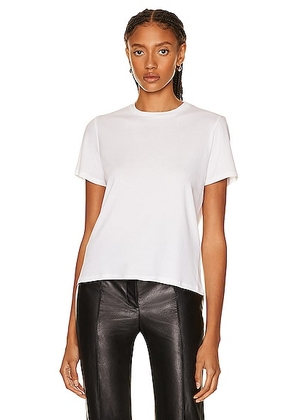 The Row Wesler T-Shirt in Bright White - White. Size L (also in M, S, XL, XS).