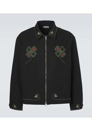 Bode Lucky Draw cotton twill jacket