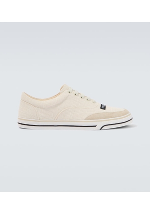 Dolce&Gabbana Suede-trimmed sneakers