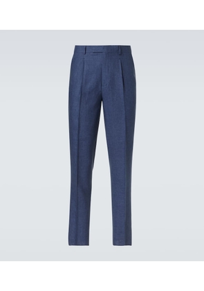 Zegna Linen slim pants