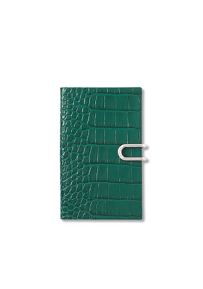 Smythson 2026-2027 Panama Weekly Diary With Slide In Mara In Petrol
