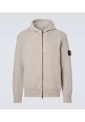 Stone Island Compass cotton zip-up hoodie