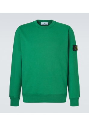 Stone Island Compass cotton fleece sweatshirt