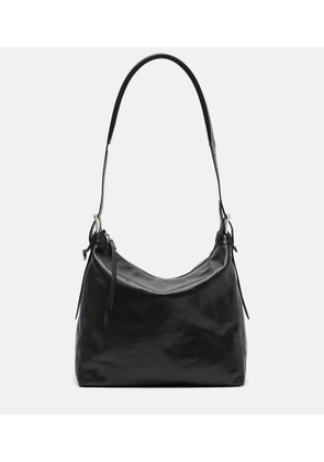 Lemaire Small belted leather tote bag