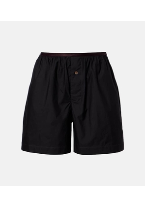 Lemaire Cotton and silk shorts