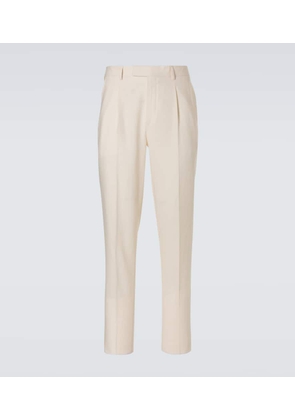 Zegna Linen straight pants