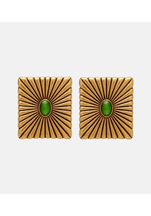 Versace Circe embellished earrings