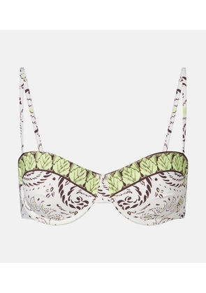 Tory Burch Printed bikini top