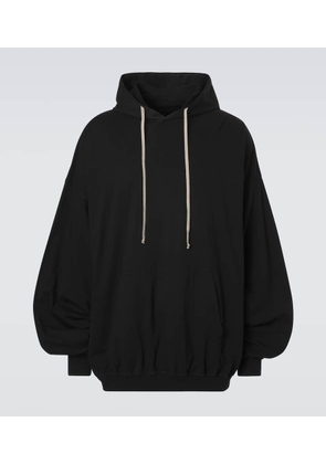 Rick Owens DRKSHDW Hun cotton jersey hoodie