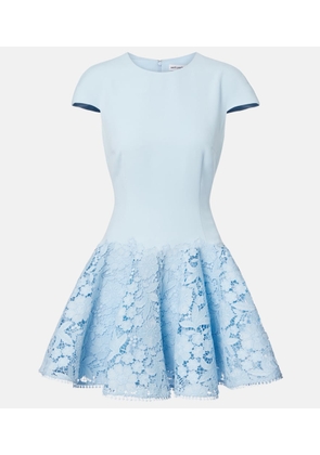 Self-Portrait Lace minidress