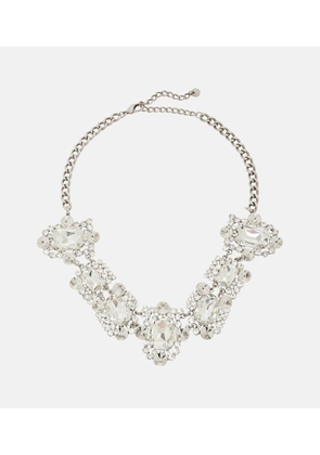 Self-Portrait Crystal-embellished necklace