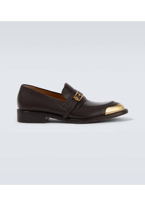 Versace Primo Medusa leather loafers