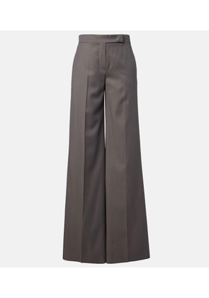 Max Mara Serio virgin wool wide-leg pants
