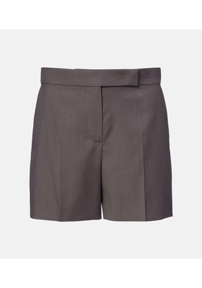 Max Mara Sadunco virgin wool shorts