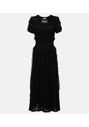 Max Mara Grazia fringed midi dress