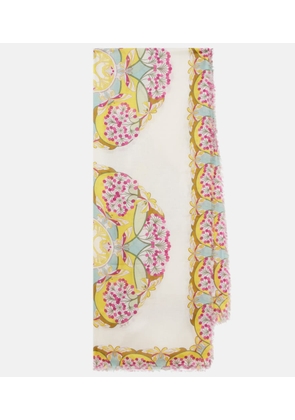 La DoubleJ Florette Placee scarf