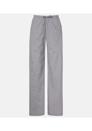 Rohe Checked cotton-blend pajama pants