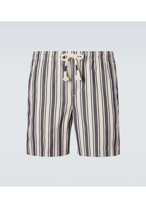 Orlebar Brown Alex striped cotton shorts