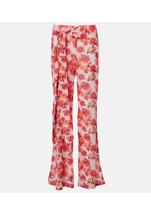 Bananhot Bowie floral flared pants
